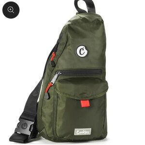 Cookies Traveler Smell Proof Olive Green Sling Bag